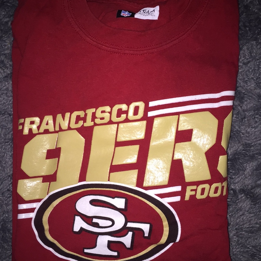 NFL team apparel 49ers tee🎾